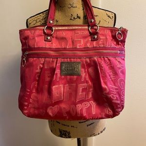Pink Coach Handbag